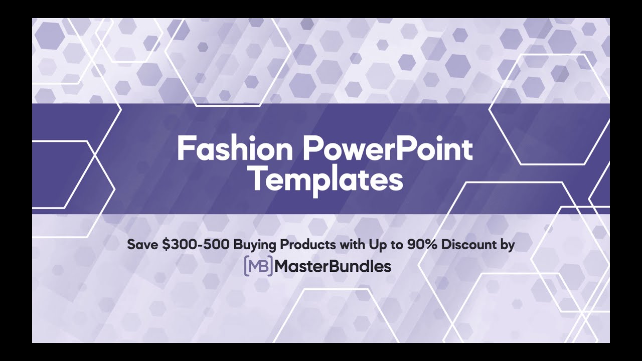 Best Fashion PowerPoint Templates - MasterBundles