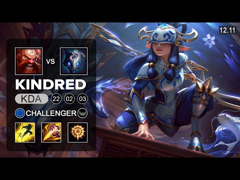 Kindred vs Gragas Jungle - EUW Challenger - Patch 12.11 Season 12