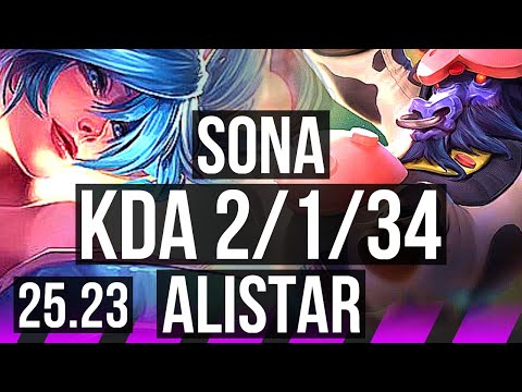 SONA & Brand vs ALISTAR & Kai'Sa (SUP) | 2/1/34 | NA Master | 25.23