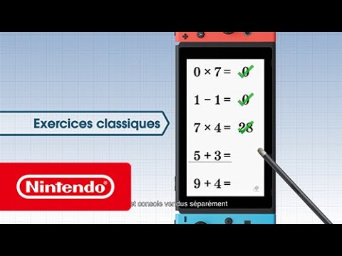 Programme d’entraînement cérébral du Dr Kawashima pour Nintendo Switch - Et vous, quel âge a votre cerveau ?