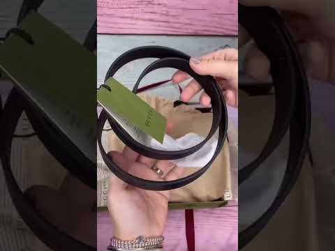 Unboxing Gucci belt ❤️