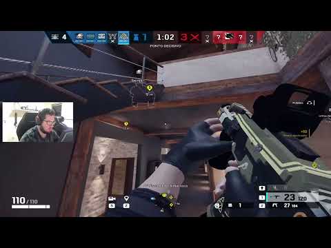 3K CLEAN DO PALUHZAO, JOGOU O FINO E GARANTIU O ROUND - MELHORES MOMENTOS RAINBOW SIX SIEGE