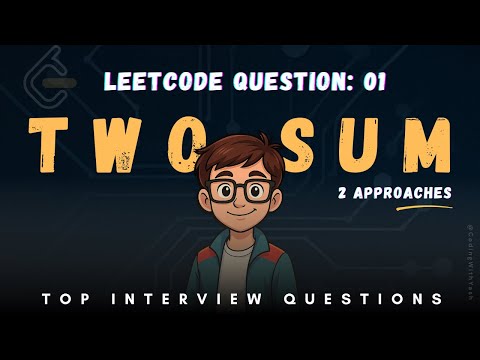Two Sum Problem In Java Leetcode Solution Explained Optimized Approach With Hashmap