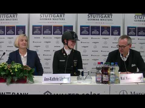 STUTTGART GERMAN MASTERS - Dressurcup der Firma iWEST