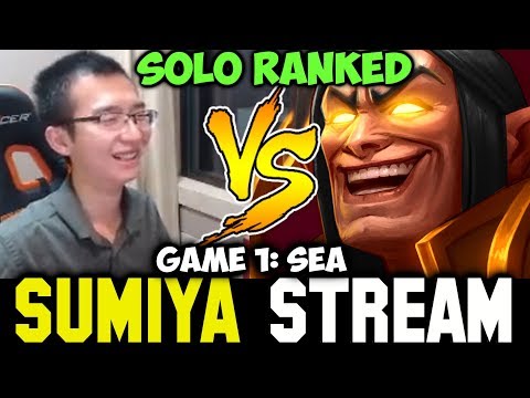 They pick Invoker against SUMIYA in Solo Ranked | Sumiya Facecam Stream Moment #284