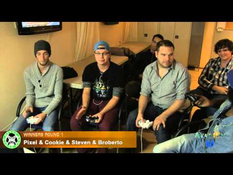 Avalon U - Steven + Broberto Vs. Pixel + Cookie - Winners Round 1 - Smash 4 Doubles