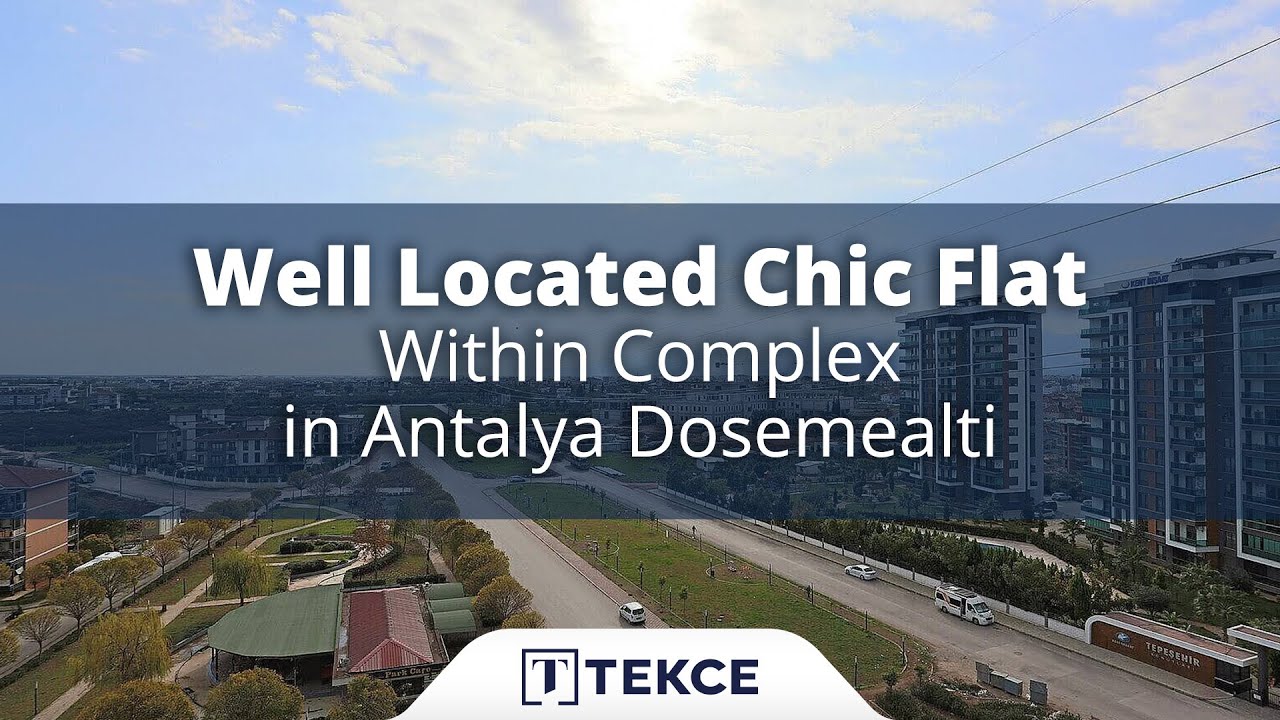 Appartement avec Salla de Bain Attenante à Antalya Dosemealti