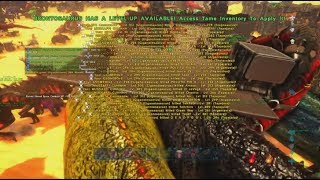 THE WIPE OF WHITE WALKER NOMADS - Scorched earth #96 - ARK PS4 PVP