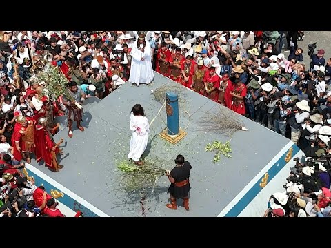 Mexicans reenact crucifixion on Good Friday | AFP