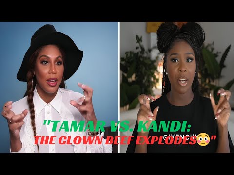 Tamar vs. Kandi Gets Messy! Jessie Woo Stirring the Pot or Spilling the Truth? 👀🍵