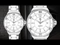 TAG Heuer Formula 1 White Ceramic Diamond Ladies Watch WAH1213 | SwissWatchExpo