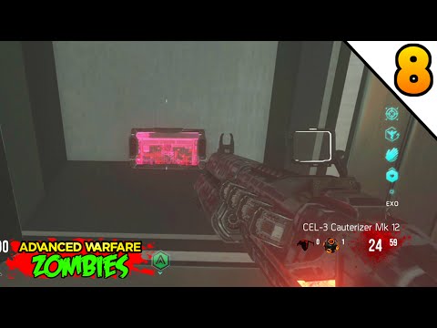 "Exo Zombies" Infection Easter Egg Tutorial - Gator Zombie Hand - Step 8 Guide (Advanced Warfare)