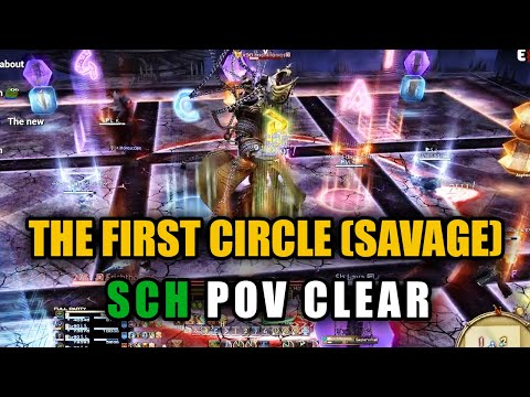Asphodelos: The First Circle (Savage) Clear Scholar POV - Final Fantasy 14