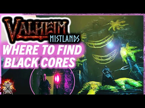 VALHEIM MISTLANDS How To Get Black Cores! Infested Mines Preview! The Toughest Dungeon Ever!