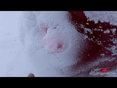 BLIND DRIVING USING BRAILLE IN HEAVY LAKE EFFECT SNOW! | Jason Asselin