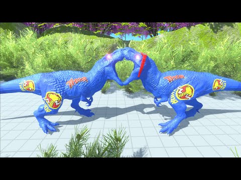 THOR T REX DEATH RUN - Animal Revolt Battle Simulator