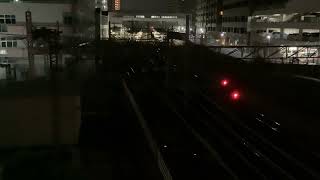２２３系　臨時普通　灘駅通過