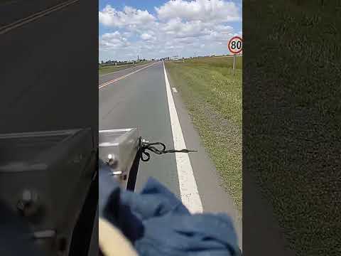 Llegando a Rufino por ruta nacional 7 santa fe