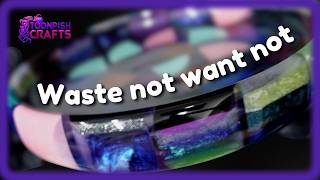 Don’t Throw Away Resin Scraps – Turn Them into Art!