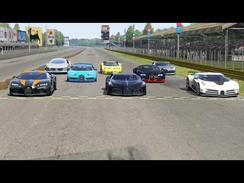 Thumbnail for Mercedes-Benz Vision AVTR vs All Bugatti Cars at Monza Full Course by rall, Sports car, rally, Mercedes-Benz, Car