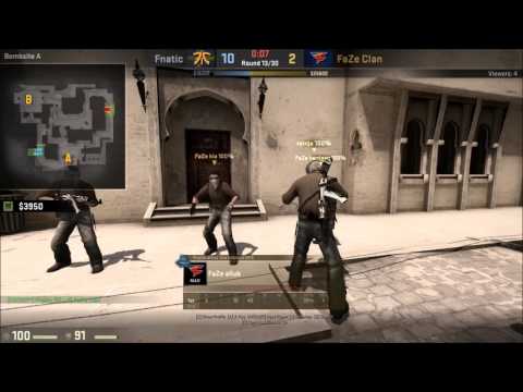 POV - Allu (FaZe)(34-24) vs fnatic / ECS Season 3 Europe / 26th of May 2017