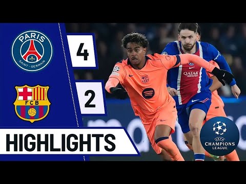 Barcelona Vs PSG Extended Highlights | UEFA Champions League 2026