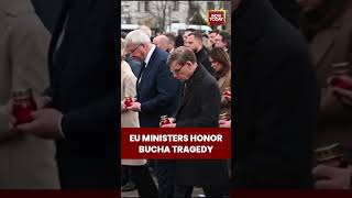 European Leaders Mark Bucha Anniversary in Ukraine | #europeanunion #b