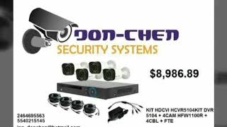 Don-chen "Security Sistems"
Sistemas de Vídeo Vigilancia, ventas instalaciones y soporte