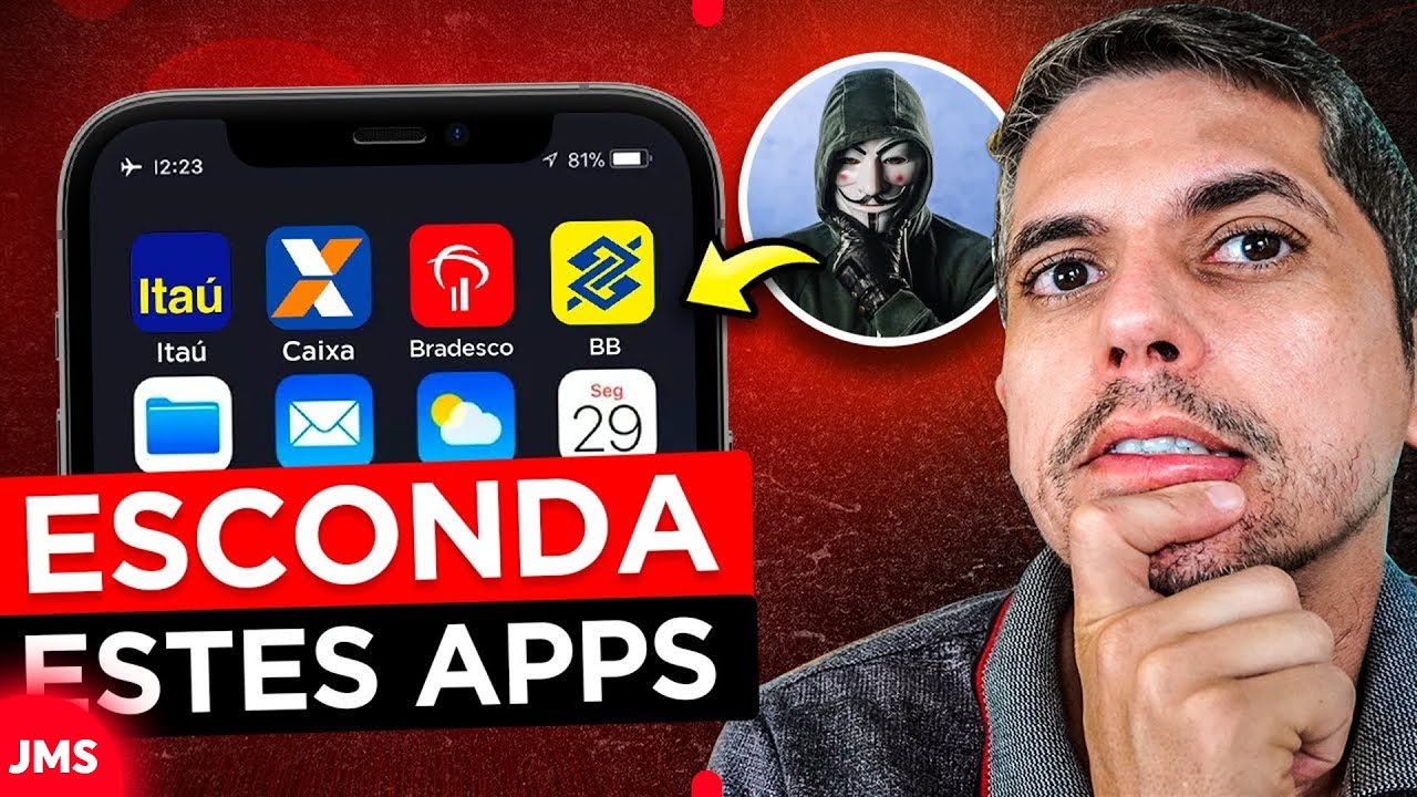Como Esconder - Ocultar Apps de Bancos em seu Celular (Android e iPhone)