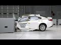 2016 Lexus ES 350 Driver Side Small Overlap IIHS Crash Test