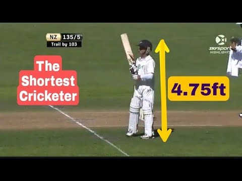 Kruger van Wyk | 4.75 ft tall | The shortest International Cricketer.
