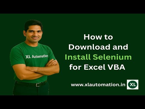 How to Download and Install Selenium for Excel VBA | XL Automation