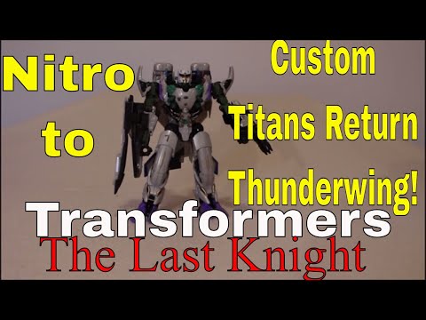 Custom Transformers TR Thunderwing from TLK Decepticon Nitro - GotBot True Review NUMBER 323