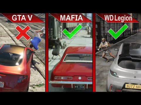 THE BIG COMPARISON | GTA V vs. MAFIA Definitive Edition vs. Watch Dogs Legion | PC | ULTRA