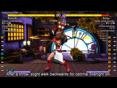 Fantasy Strike: Setsuki tech