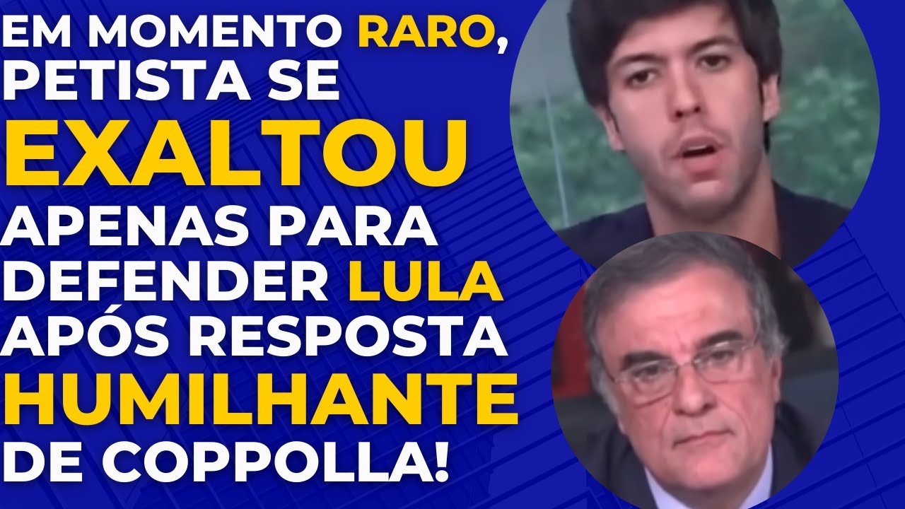 🚨O QUE FOI ISSO? PETISTA PERDE A POSTURA APÓS COPPOLLA DET0NAR LULA SOBRE QUEIMADAS