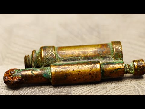 Old WW1 Trench Lighter Restoration. ASMR Restoration