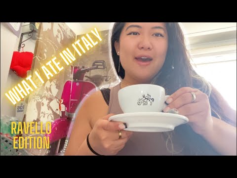WHAT I ATE IN (Ravello) ITALY | cafe, exploring, wedding, + the stairs