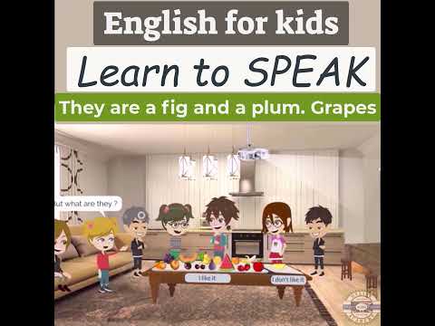 They are a fig and a plum | Do it and Speak English | All Topics | Food and Drink / Video 7 #shorts