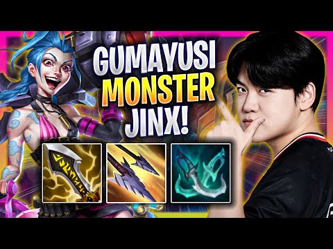 GUMAYUSI IS A MONSTER WITH JINX! - T1 Gumayusi Plays Jinx ADC vs Ezreal! | Season 2025