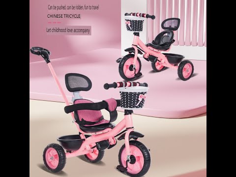 BABY 3 WHEELS TROLLEY BICYCLE