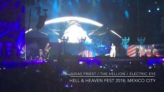 Judas Priest, The Hellion / Electric Eye live at Mexico City 2018