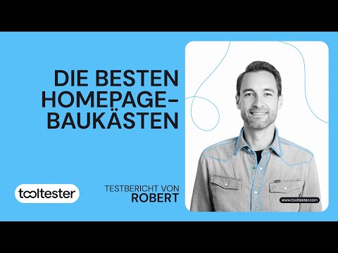 Website erstellen: wie finde ich den besten Homepage-Baukasten?