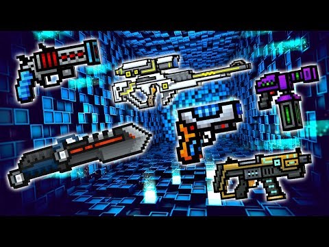 Pixel Gun 3D - Cyber Weapons Gameplay [Cyber Mode]