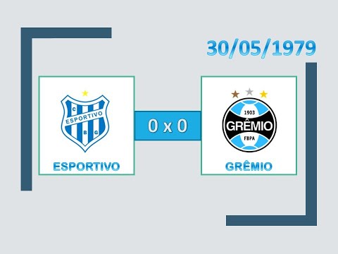 COMPACTO: Esportivo 0 x 0 Grêmio - 30/05/1979 - Campeonato Gaúcho (Jogo da Neve)