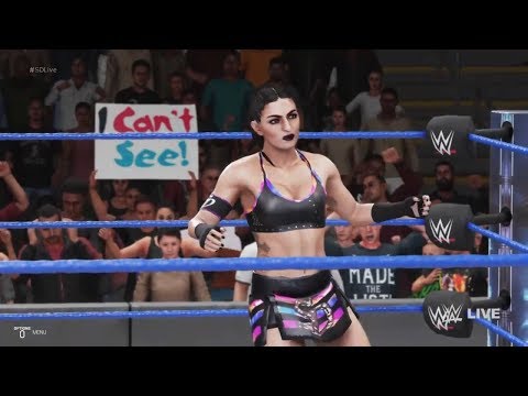 WWE 2K19 - Sonya Deville VS Carmella