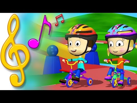 TuTiTu Songs | Tricycle Song |  Songs for Children with Lyrics