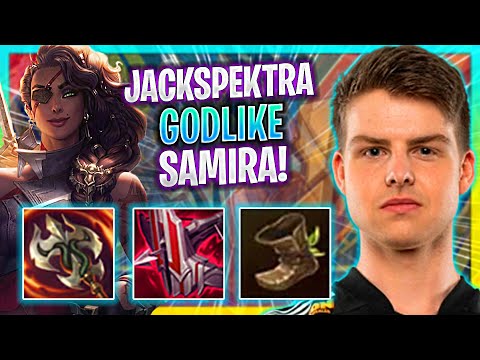 JACKSPEKTRA GODLIKE WITH SAMIRA! | HRTS Jackspektra Plays Samira ADC vs Kai'sa! | Preseason 2023