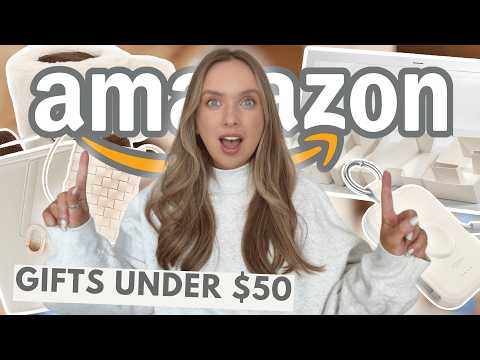 🎁25 AMAZON GIFT IDEAS UNDER $50: gifts for her, gifts for him, gifts for everyone #amazonfinds2025