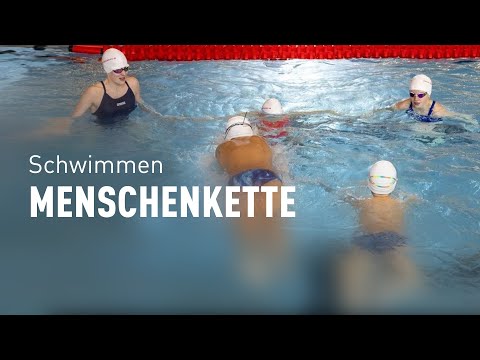 Schwimmen – Bewegungsgrundformen im Wasser: Ringen, Raufen – Menschenkette